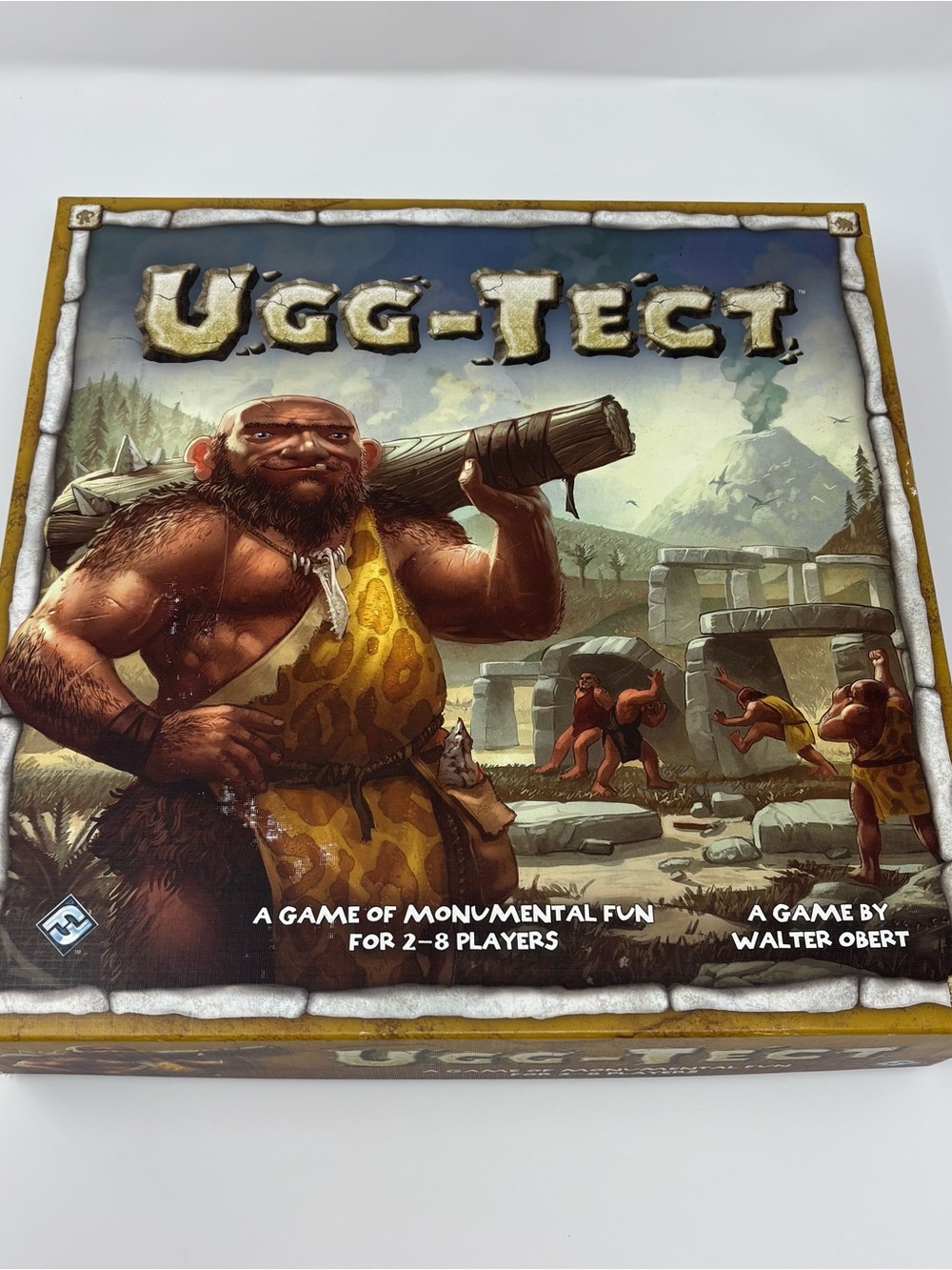Ugg-Tect Board Game - Stone Age Strategy Party Game
